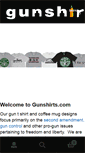 Mobile Screenshot of gunshirts.com